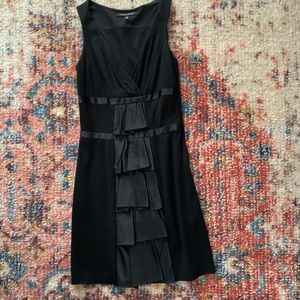 Black cocktail dress